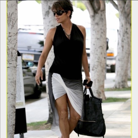 Large Foley + Corrina Green Leather Tote Bag - Picture 9 of 11